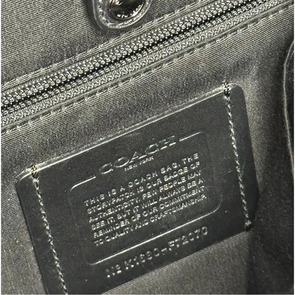 Coach F72070 Perry Flap Black Briefcase